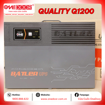 BÌNH LƯU ĐIỆN BATLER Q-1200 DÙNG CHO MOTOR 800KG