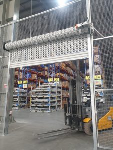 Cửa cuốn thép dành cho kho cửa hàng