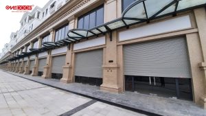 Công trình cửa cuốn thép ONEDOOR thực tế