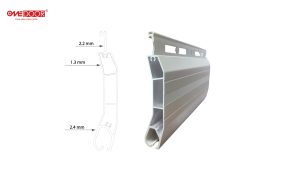 Mặt cắt mẫu nan cửa cuốn thép T10 T12 T15 T16 ONEDOOR