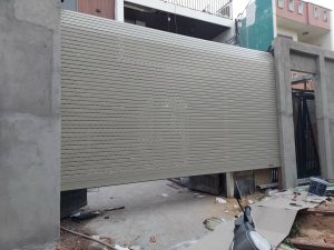 Lắp đặt cửa cuốn nhà phố thực tế tại công trình ONEDOOR