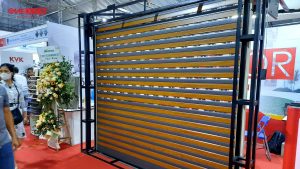 Dự án lắp đặt cửa cuốn khe thoáng ONEDOOR thực tế